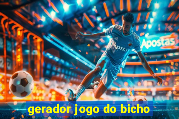 gerador jogo do bicho